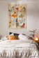 Botanical Wildflower Wall Hanging Tapestry - MAIA HOMES