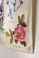 Botanical Wildflower Wall Hanging Tapestry