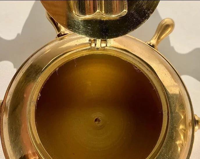 Brass Anchor Ashtray