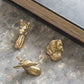 Brass Animal Head Cabinet Drawer Knob - MAIA HOMES