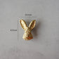 Brass Bunny Shaped Cabinet Drawer Knob - MAIA HOMES