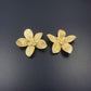 Brass Dogwood Flower Door Knobs - Set of 2 - MAIA HOMES