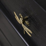 Brass Dragonfly Cabinet Door Knobs 10 pcs