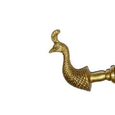 Brass Peacock Door Handle Knobs