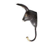 Brass Rabbit Hooks - Pack of 4