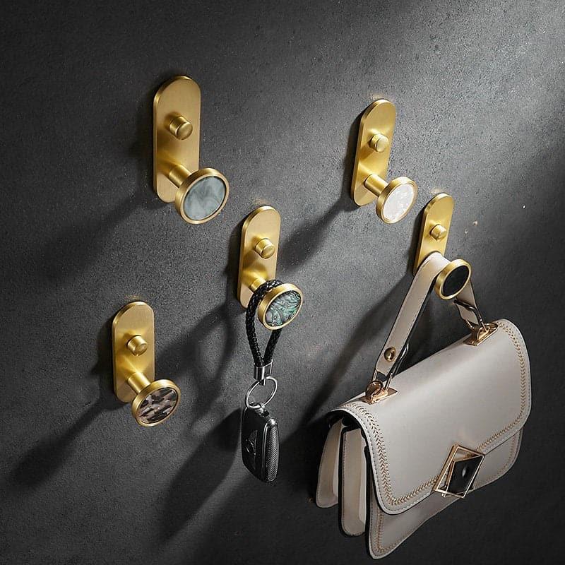 Brass Shell Wall Organizing Hook