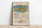 Britain Map Print| Art History