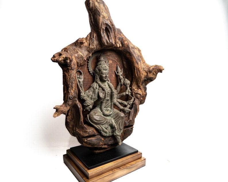 Bronze Goddess Mahakali Statue