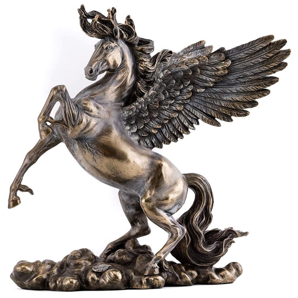 Bronze Greek Flying Horse Pegasus Statue