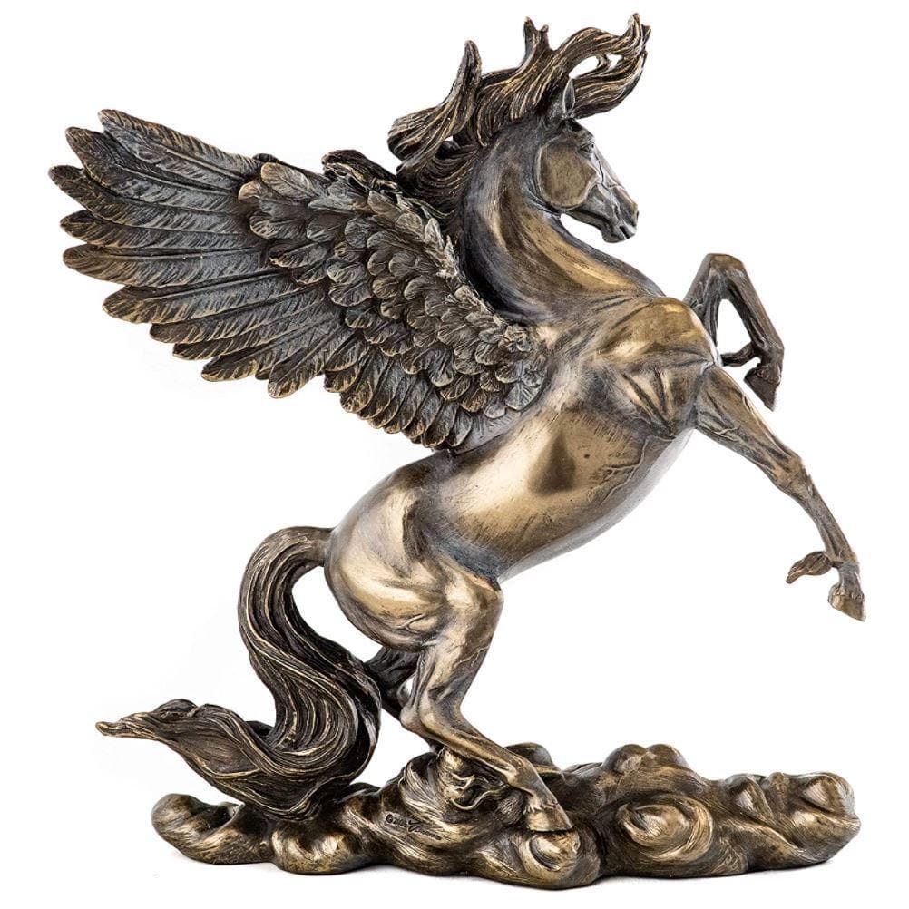 Bronze Greek Flying Horse Pegasus Statue - MAIA HOMES
