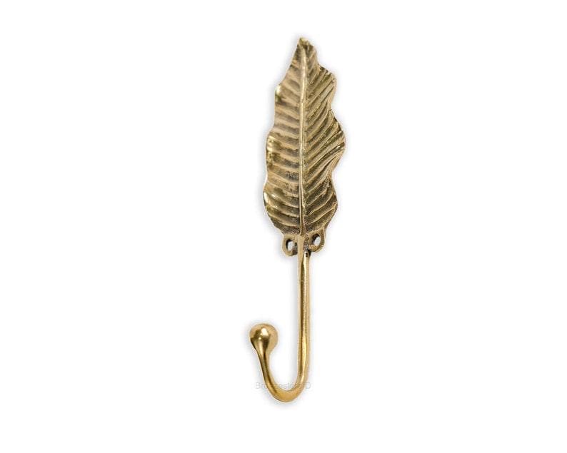 Bronze Leaf Wall Hook - Pack of 2