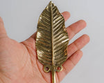 Bronze Leaf Wall Hook - Pack of 2