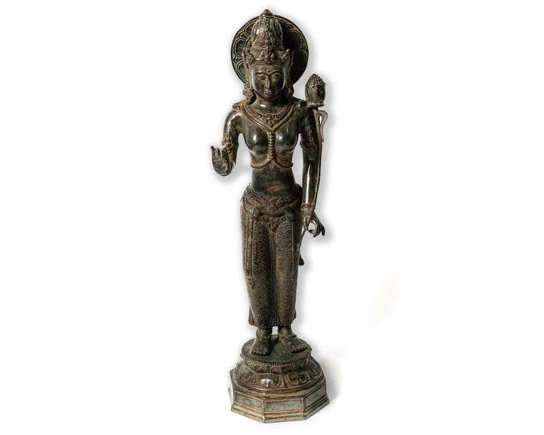 Bronze Majapahit Devi Tara Statue