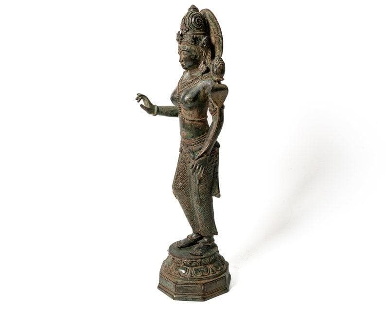 Bronze Majapahit Devi Tara Statue