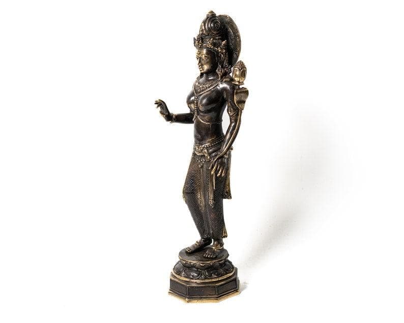 Bronze Majapahit Devi Tara Statue