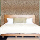 Brown Leopard Dots Wallpaper - MAIA HOMES