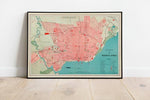 Buenos Aires Map Print| Art History