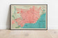 Buenos Aires Map Print| Art History - MAIA HOMES