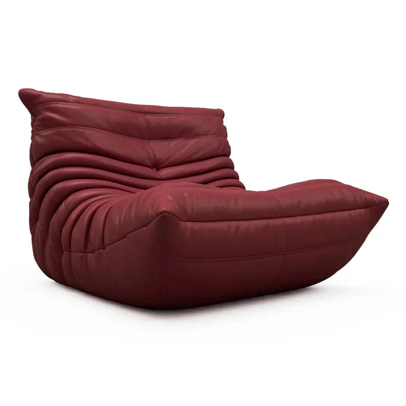 Burgandy Classic Lazy Lounge Chair