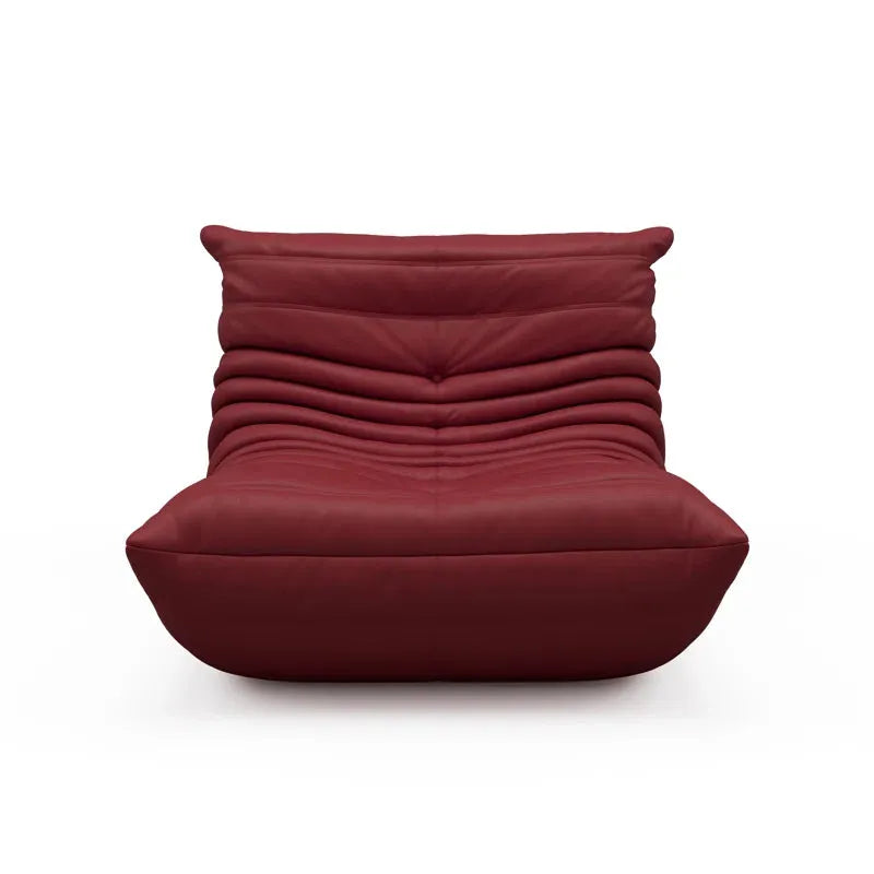 Burgandy Classic Lazy Lounge Chair