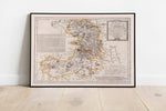 Carrion Map Print| Canvas Print Wall Art