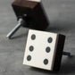 Casino Dice number 6 Wooden knobs - Set of 6 - MAIA HOMES