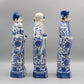 Chinese Gods Hand Painted Ceramic Figurines - MAIA HOMES