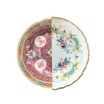 Chinese Western-Inspired Porcelain Plate