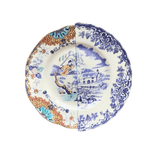 Chinese Western-Inspired Porcelain Plate