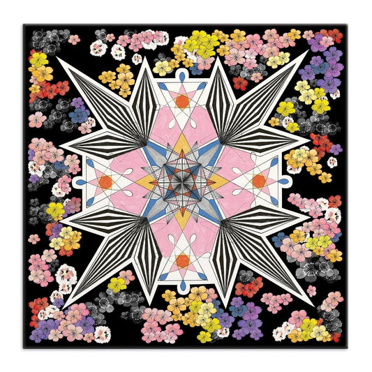Christian Lacroix Flowers Galaxy Double-Sided 500 Piece Jigsaw Puzzle - MAIA HOMES