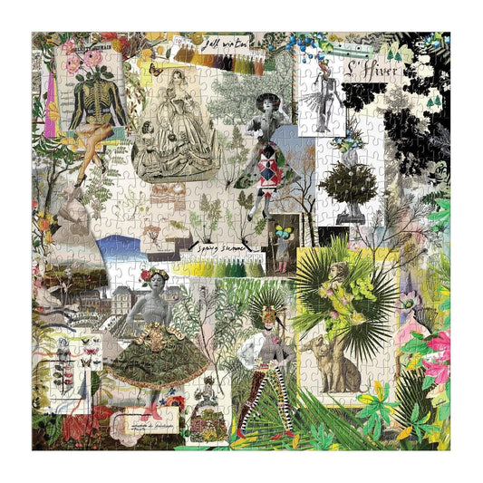 Christian Lacroix Heritage Collection Fashion Season Double-Sided 500 Piece Jigsaw Puzzle - MAIA HOMES