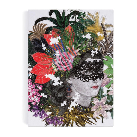 Christian Lacroix Heritage Collection Mam'zelle Scarlett 750 Piece Shaped Puzzle - MAIA HOMES
