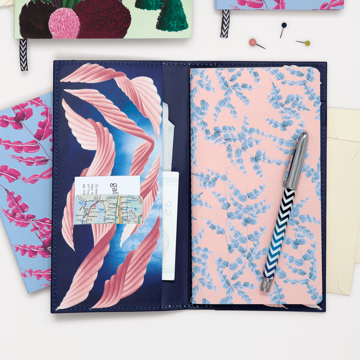 Christian Lacroix Print Cascade PU Travel Journal