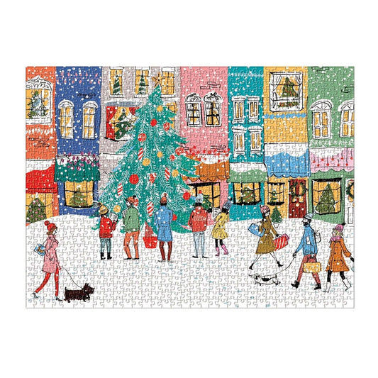 Christmas Carolers 1000 Piece Jigsaw Puzzle - MAIA HOMES