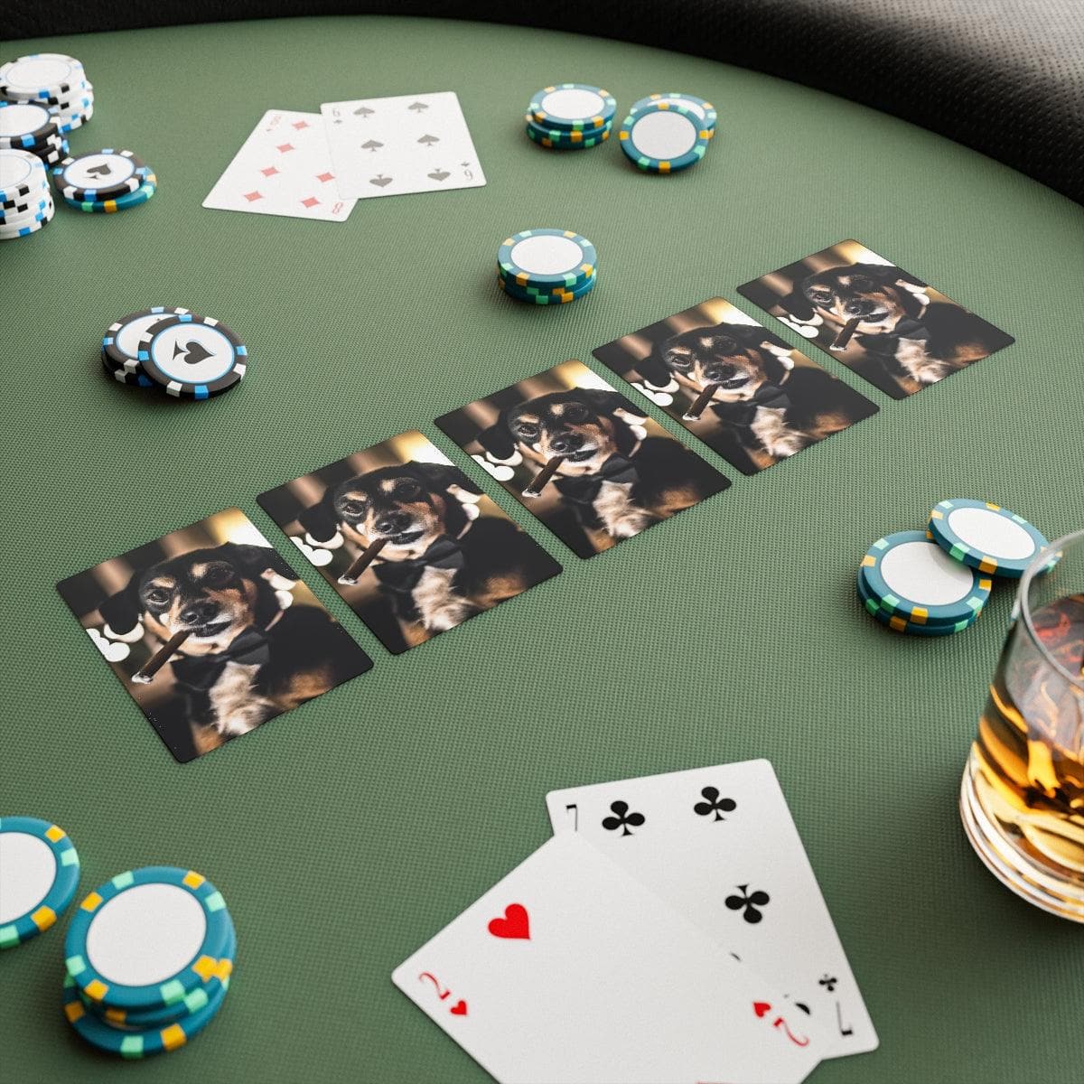 Cigar Dog Poker Cards