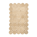 Circle of Life Braided Area Jute Rug - Natural