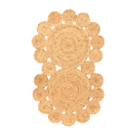 Circle of Life Jute Rug Runner