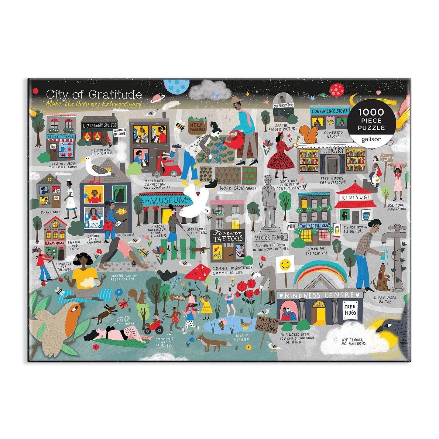 City of Gratitude 1000 Piece Jigsaw Puzzle