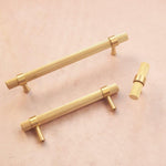 Classic Brass Long Cabinet Drawer Handle Pull