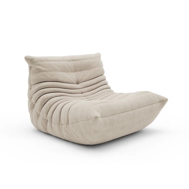 Classic Lazy Armless Lounge Chair - MAIA HOMES