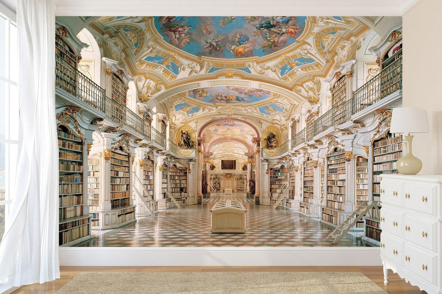 Classic Library Lover Wall Mural