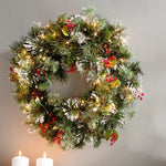 Classic Lighted Wreath