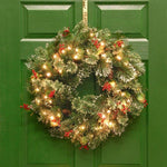 Classic Lighted Wreath