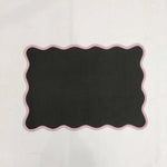 Classic Scalloped Cotton Placemats - Set of 2