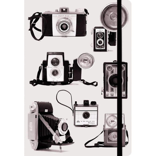 Classic Vintage Cameras Essential Everyday Journal - MAIA HOMES