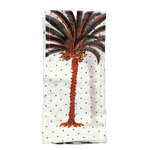 Coconut Tree Hand Block Printed Cotton Napkins