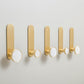 Colored Shell Brass Wall Organizer - MAIA HOMES