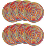 Colorful Braided Placemats - Set of 8 Default Title