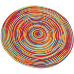 Colorful Braided Placemats - Set of 8