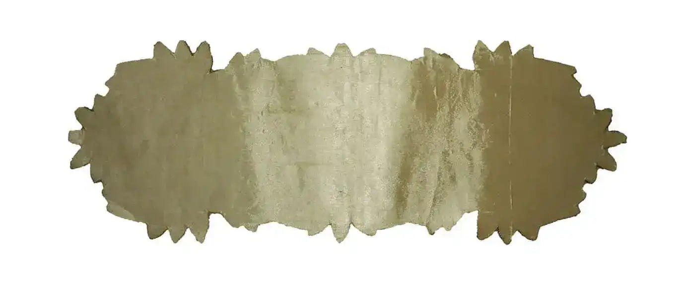 Colorful Flowers in Golden Beaded Table Runner